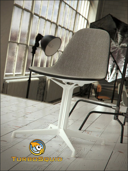 TurboSquid – Eames Plastic Side Chair by BBB3viz