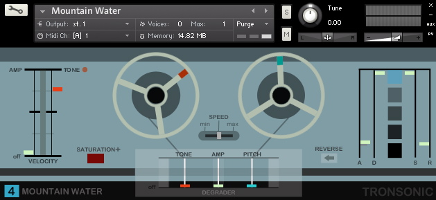 Tronsonic Microtape 4 Mountain Water KONTAKT