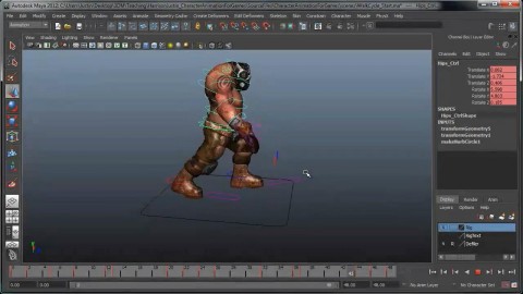 3DMotive – Character Animation for Games Vol.1-4 2013