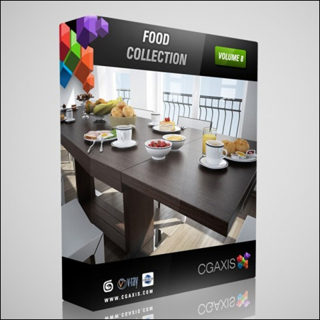 CGAxis Models Volume 8: Food