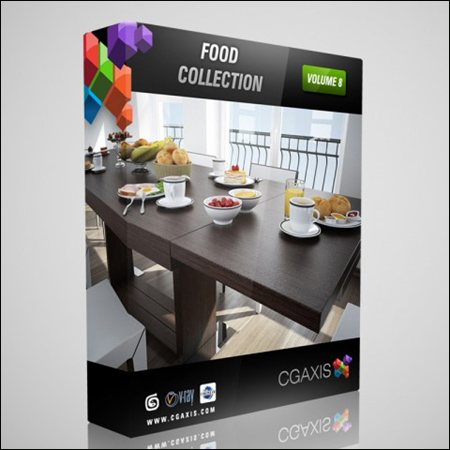 CGAxis Models Volume 8: Food 食物模型