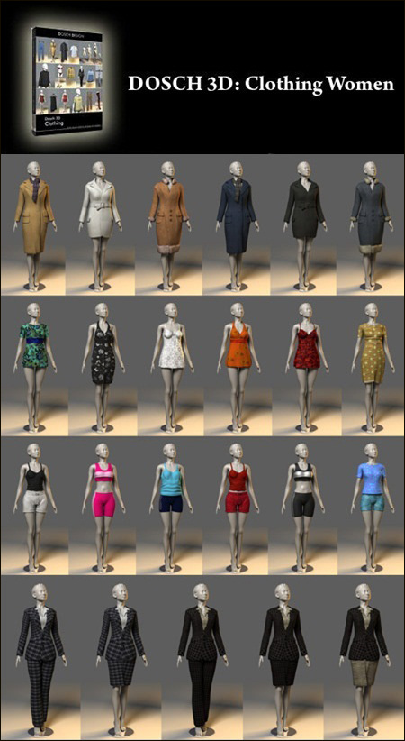 DOSCH 3D: Clothing Women by Asmodeus