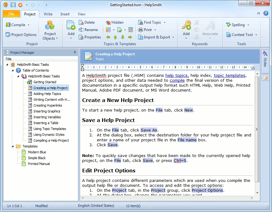 HelpSmith 5.0.1 Build 14.409