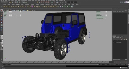 Models from Chrysler – The CGIzone – Maya 克莱斯勒汽车模型