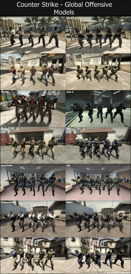 Counter Strike - Global Offensive Models