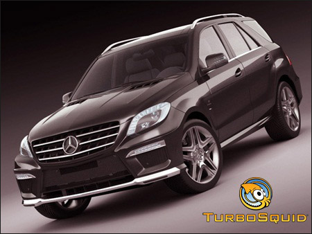 TurboSquid -  Mercedes ML63 AMG