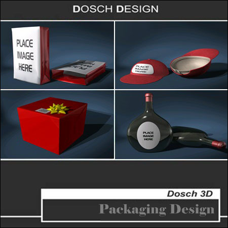 Dosch Design : 3D Product Packaging Design V1