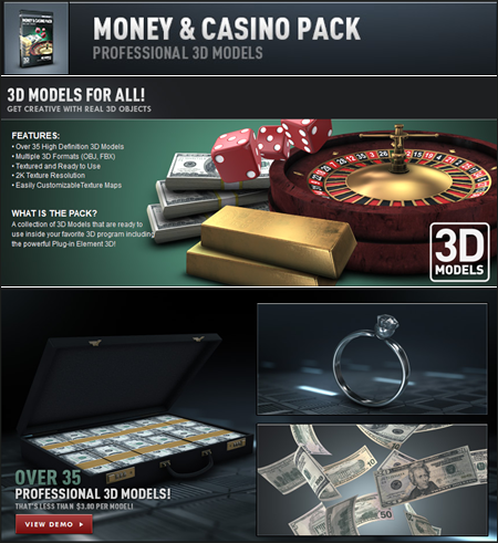 Videocopilot – Money & Casino Pack
