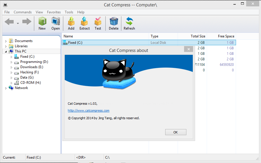 Cat Compress 1.03