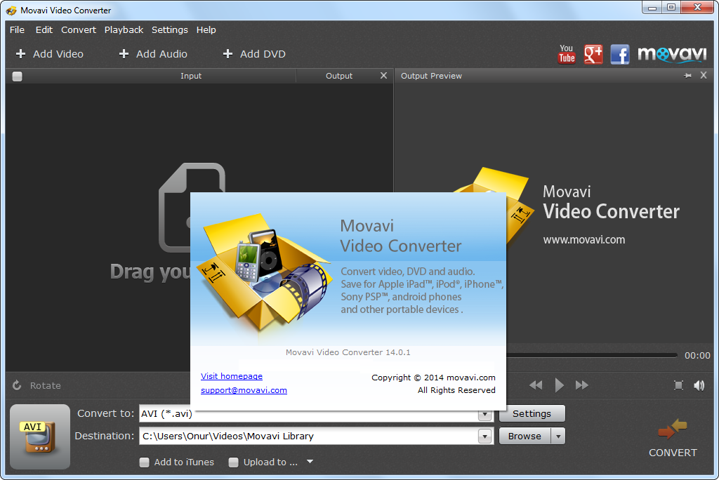 Movavi Video Converter 14.0.1 Multilingual