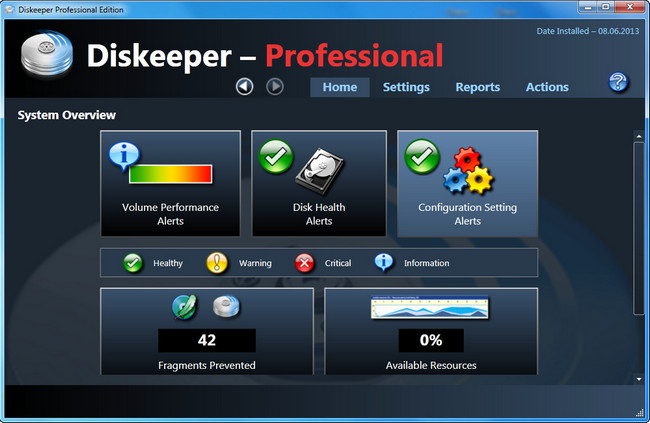 Diskeeper Professional 2012 16.0.1017.0 “Fixed” + Portable