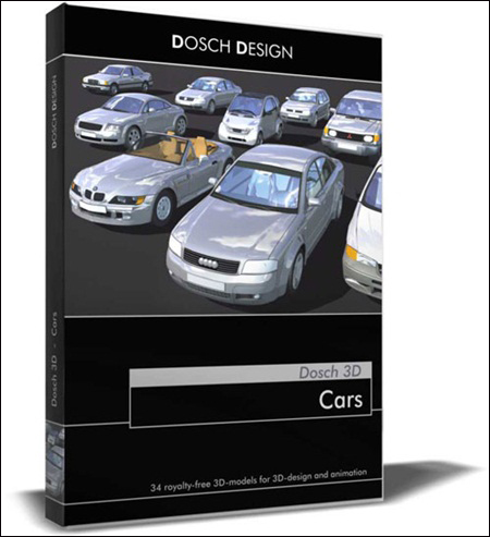 Dosch 3D Cars (14 Hi-poly models for 3Ds Max)