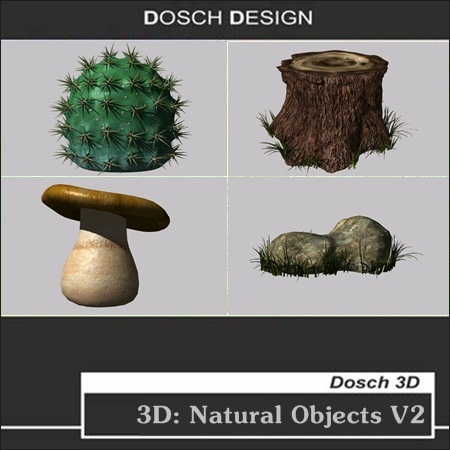 Dosch 3D: Natural Objects V2