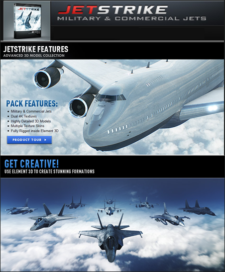 Video Copilot - Jet Strike EXTRAS - 3D File