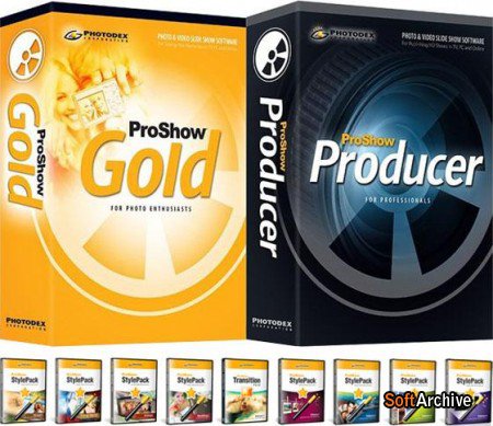 Photodex Proshow Producer & Gold v6.0.3410 + Style Packs