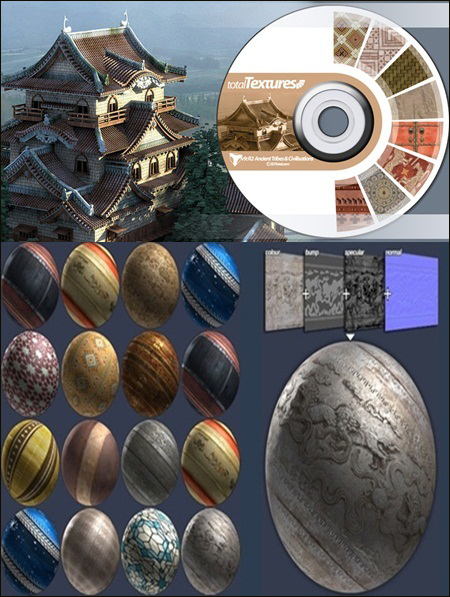 3D Total Textures V9:R2 – Ancient Tribes & Civilizations