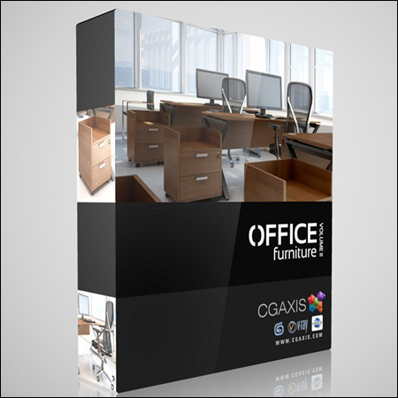 CGAxis _ Models Office Furniture Volume 11 办公家具