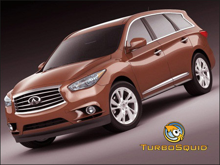 TurboSquid – Infiniti JX 2013  