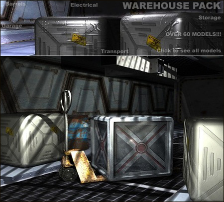 DEXSOFT-GAME: WAREHOUSE MODELS by Martin Teichmann