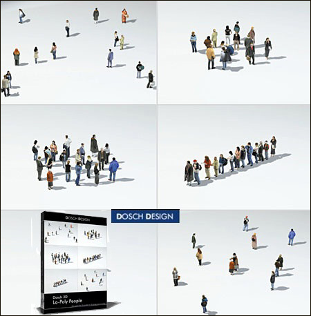 Dosch Design: Lo-Poly People