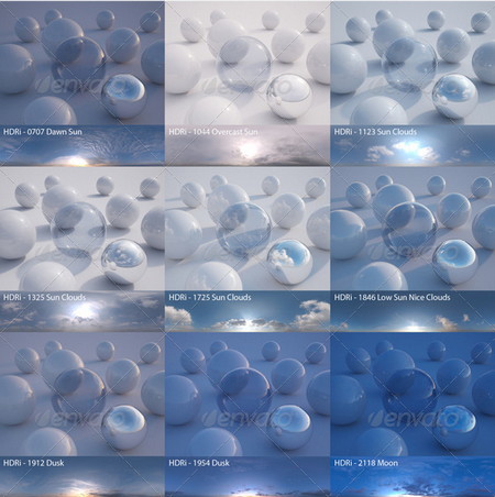 3docean – HDRi Pack 001