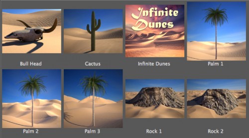 Infinite Dunes for Cinema 4D