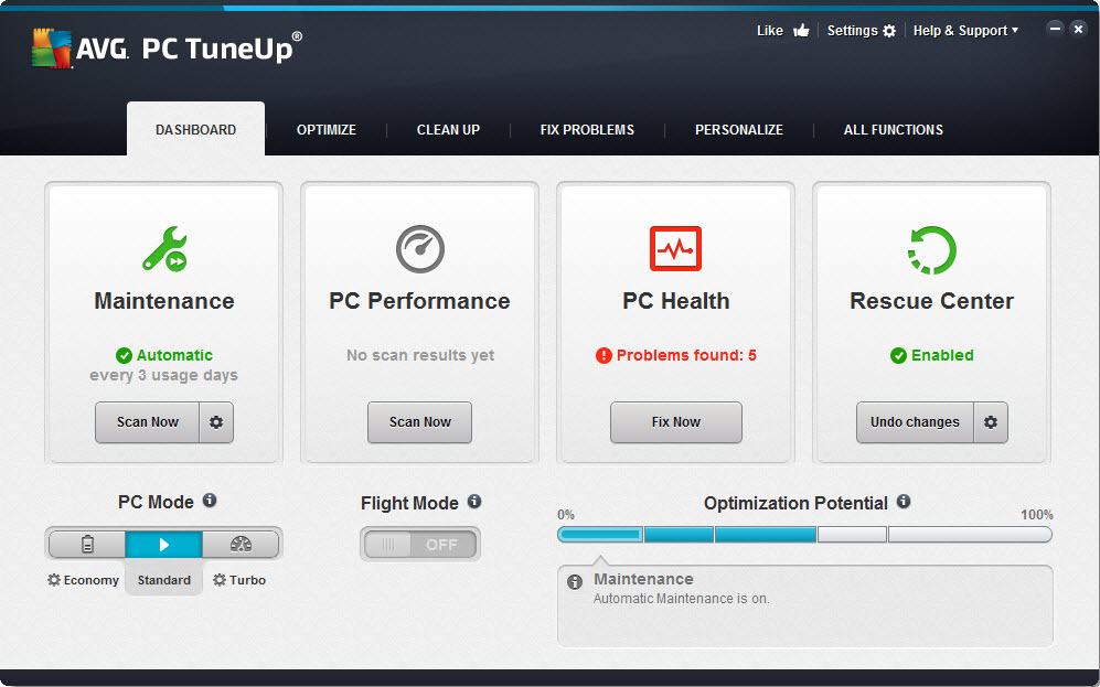 AVG PC Tuneup 2014 14.0.1001.519 Multilingual