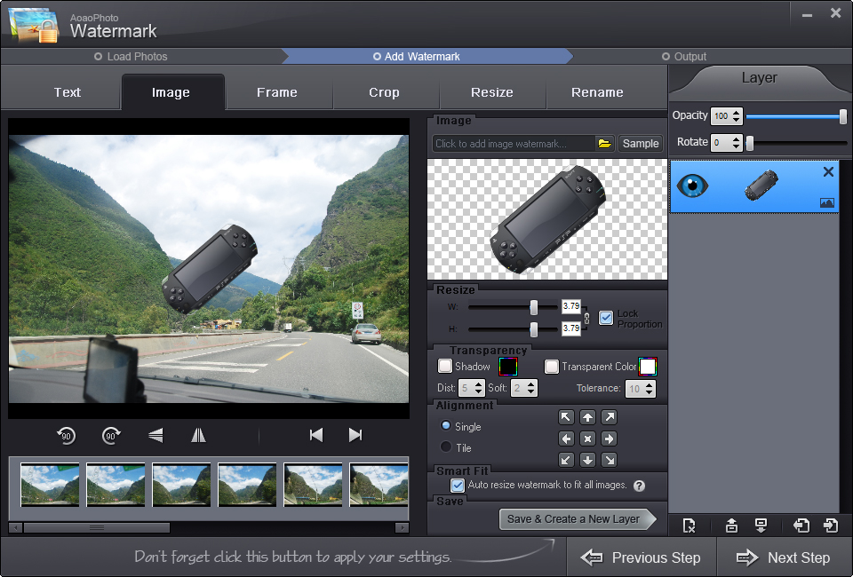 Aoao Photo Watermark 7.2