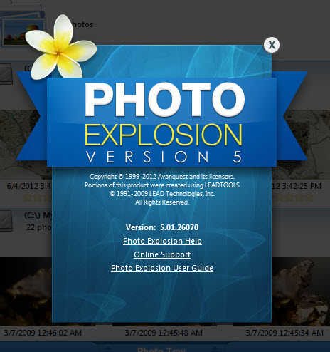 Avanquest Photo Explosion Deluxe 5.01.26070