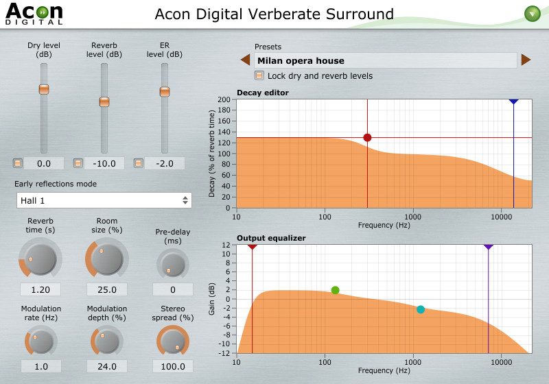 Acon Digital Verberate Surround 1.0.1 (Win/Mac)