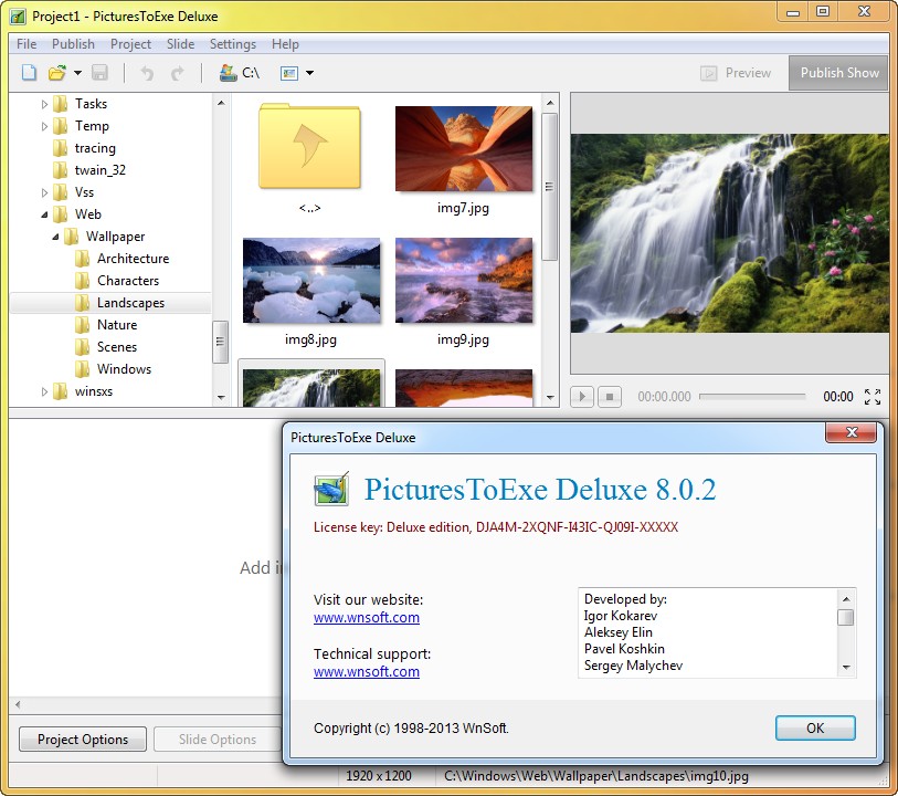 PicturesToExe Deluxe & Essentials 8.0.2