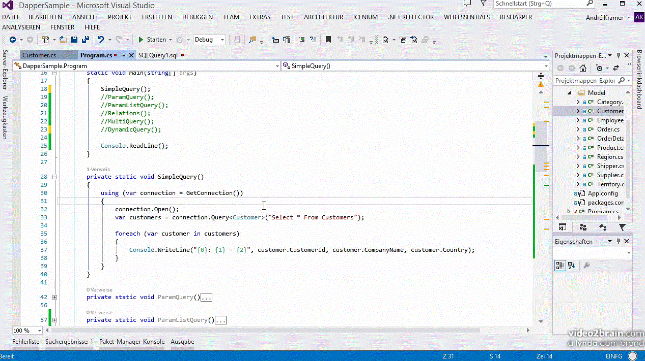  Datenzugriff mit Micro O/R-Mapper CRUD-Anwendungen mit Dapper und PetaPoco