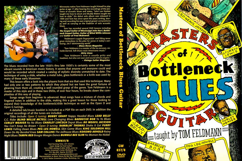 Grossman Guitar Workshop – Tom Feldmann – Masters of Bottleneck Blues Guitar – 2xDVD (2012)