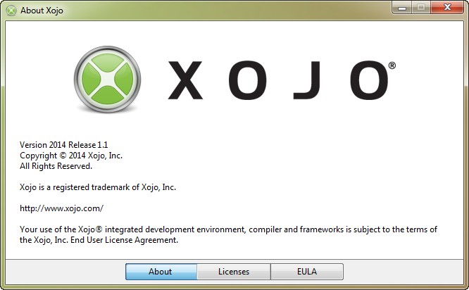 Xojo 2014 Release 1.1