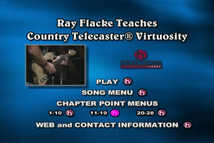 Homespun - Ray Flacke - Country Telecaster Virtuosity [repost]