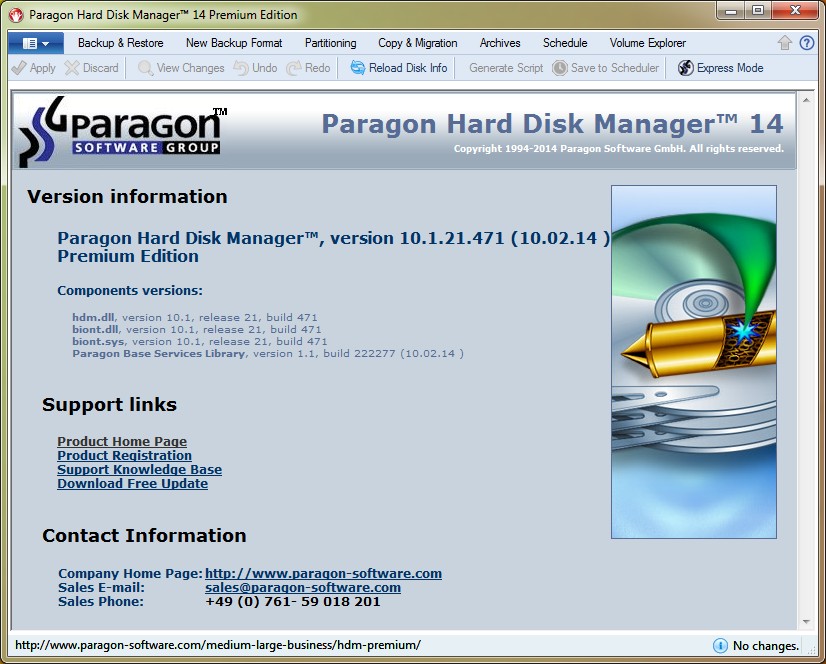 Paragon Hard Disk Manager 14 Premium 10.1.21.471 + Boot Media Builder