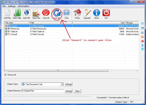 All File to All File Converter 3000 7.3