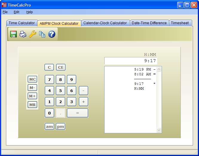 TimeCalcPro 3.12