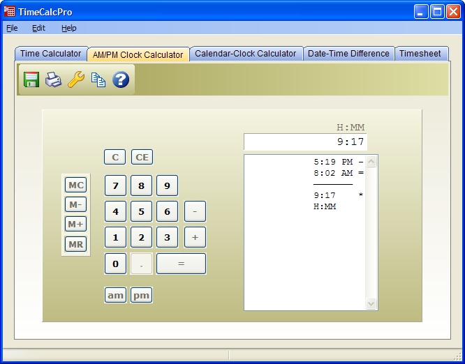 TimeCalcPro 3.12
