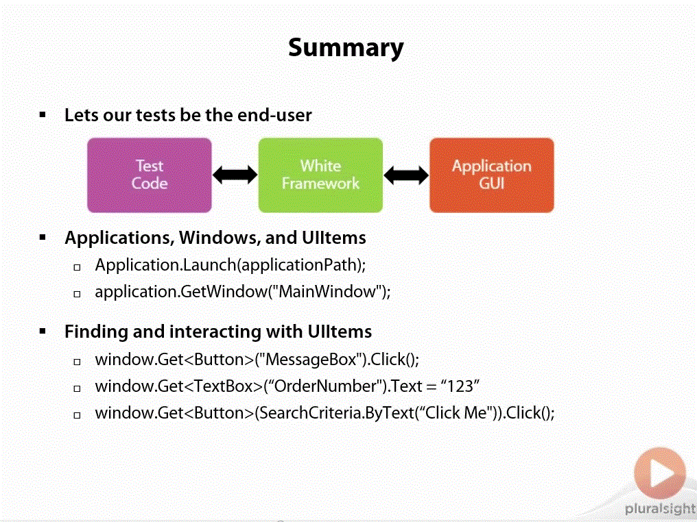 Building the Right Thing in .NET with TestStack