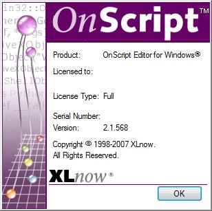 XLnow OnScript 2.1.568