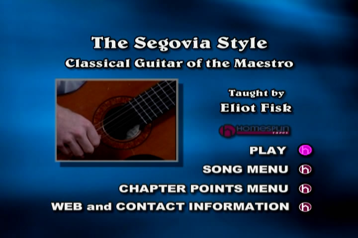 Eliot Fisk - The Segovia Style - Classical Guitar Of The Maestro [repost]