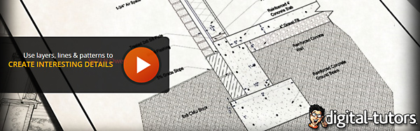 Dixxl Tuxxs - Drawing a Wall and Foundation Detail in AutoCAD