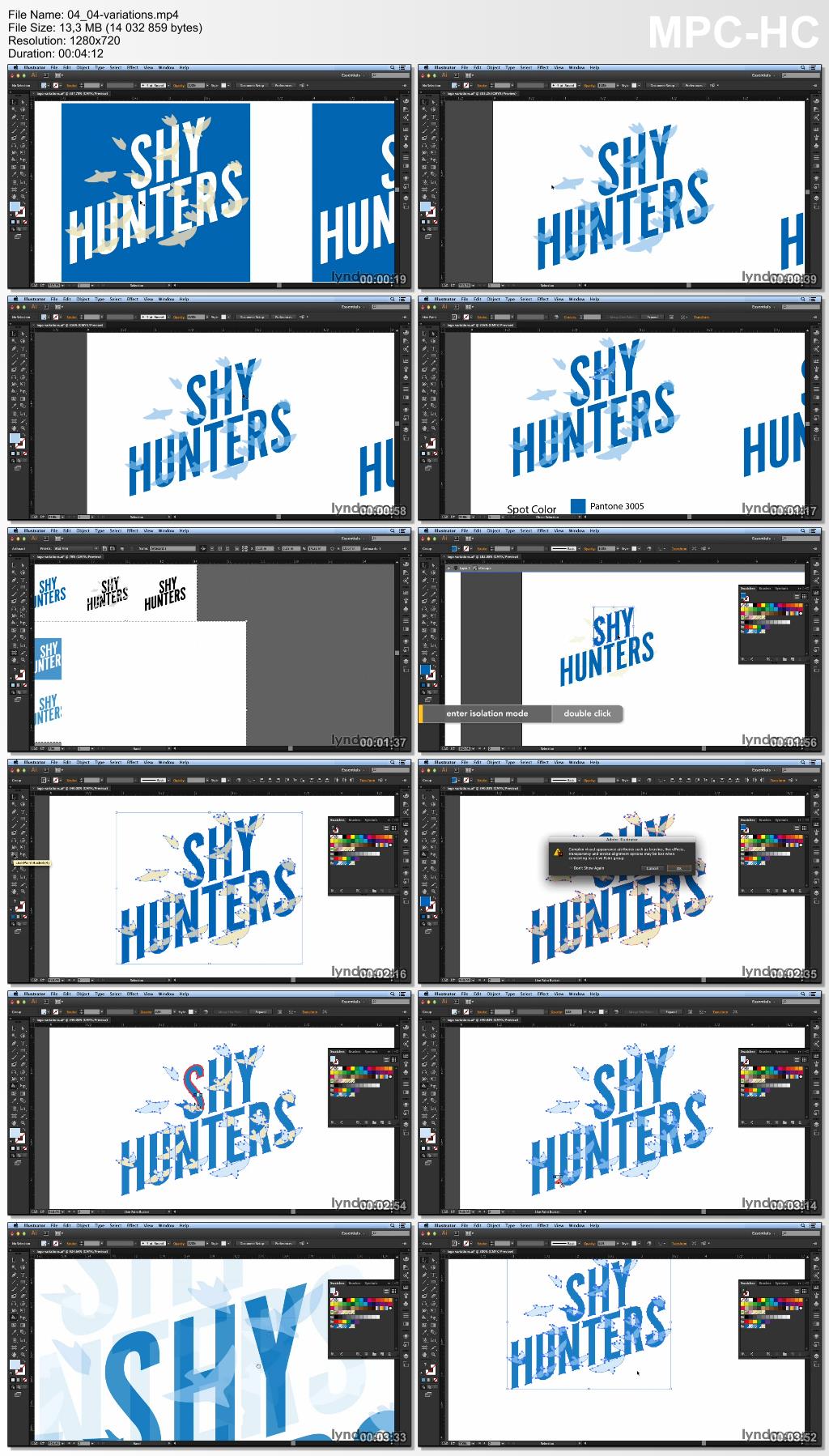 Lynda - Designing a Logo for a Band