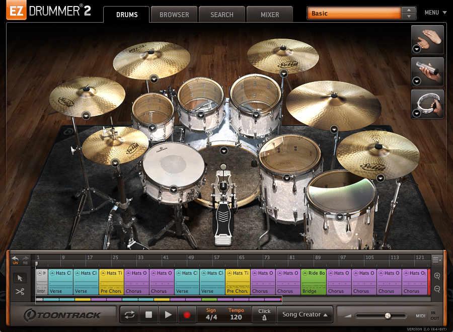 Toontrack EZdrummer 2 Core Library 1.0.1 Update WIN OSX