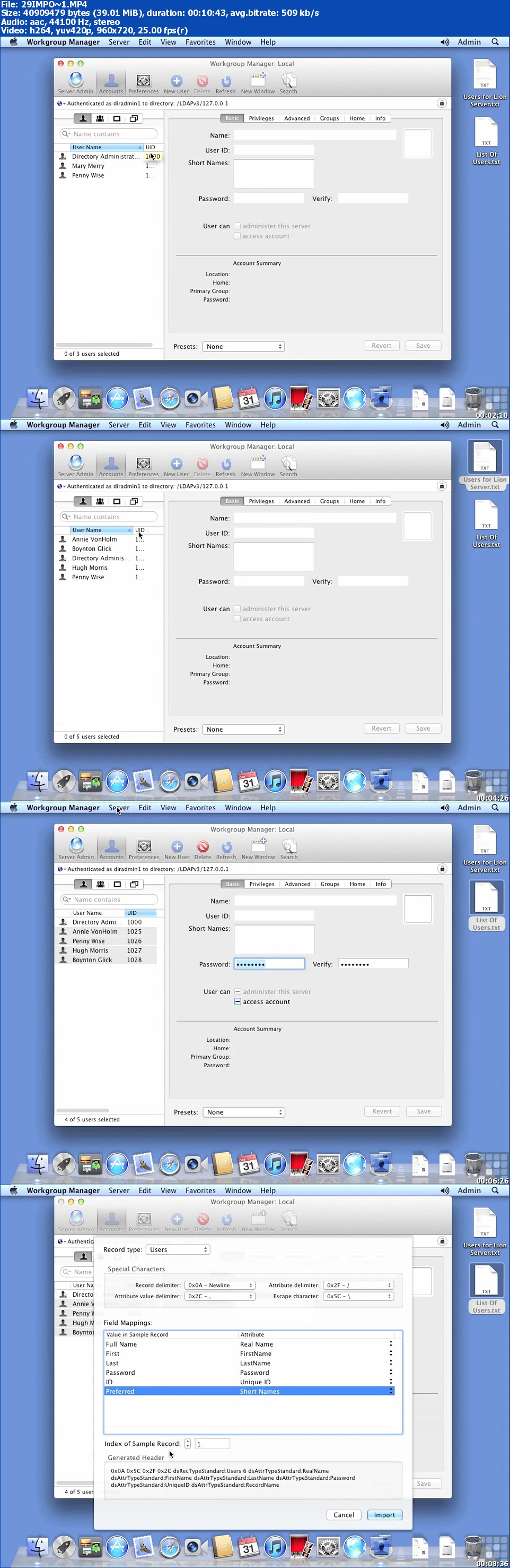 InfiniteSkills - Learning OS X Server