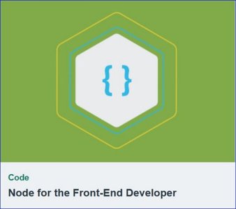 Tutsplus – Node for the Front-End Developer