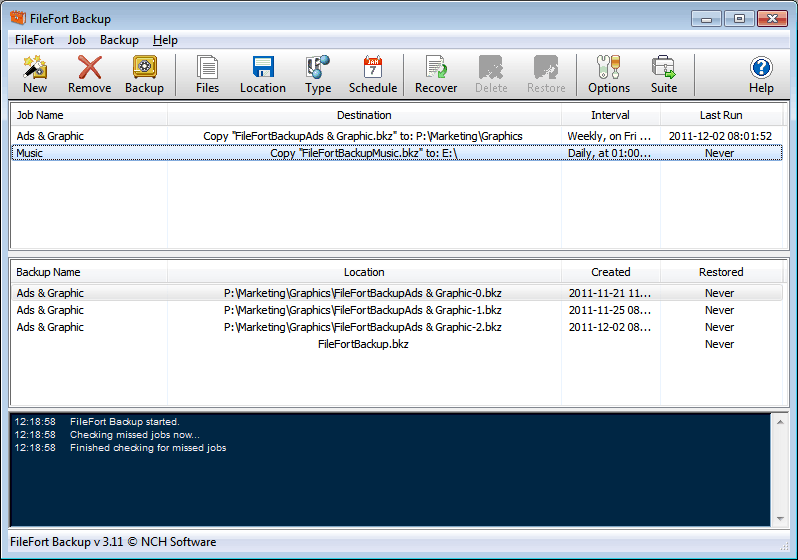 NCH FileFort 3.29