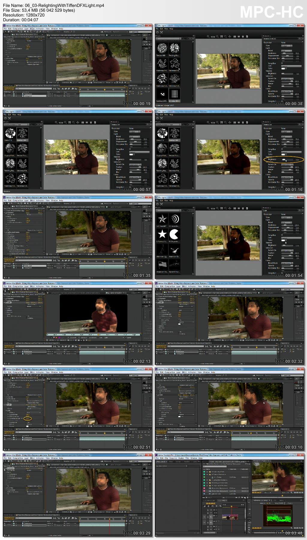 Lynda - Fixing Video Exposure Problems in Premiere Pro CC