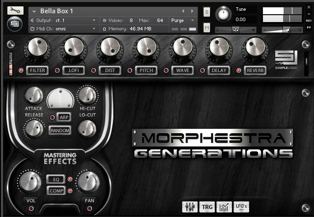 Sample Logic Morphestra Generations KONTAKT